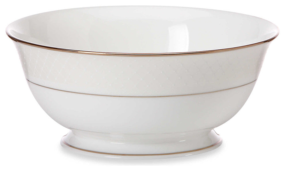 Lenox Venetian Lace Round Serving Bowl