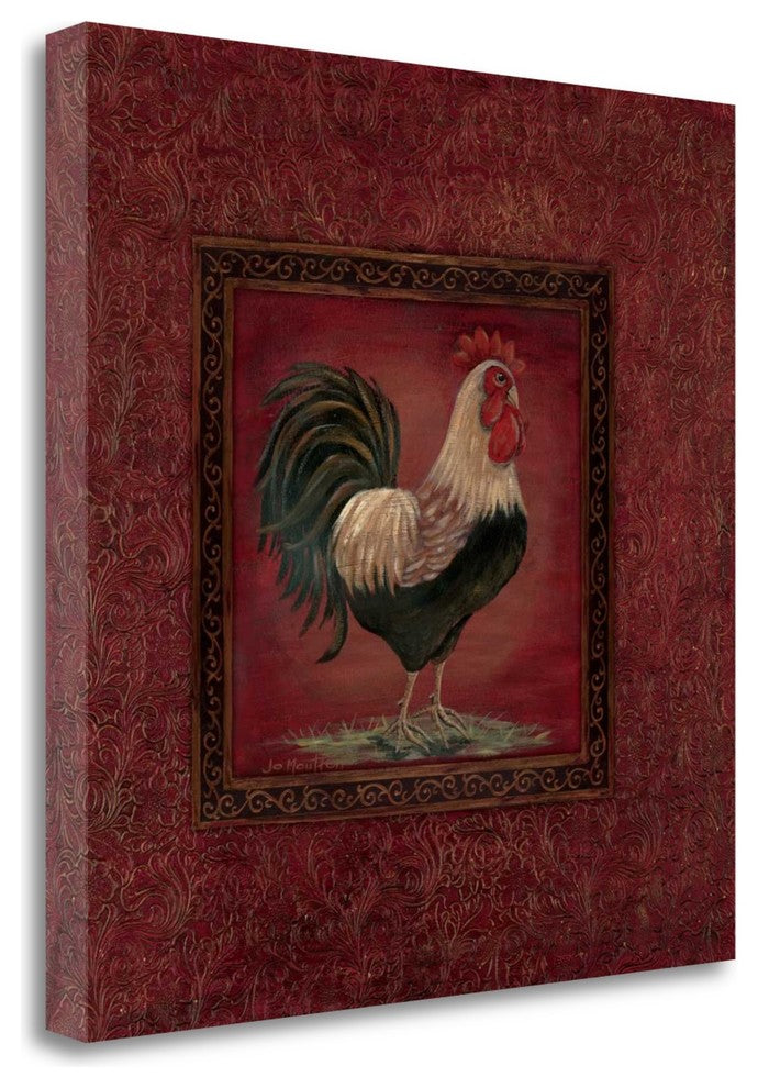 "Oh Crow Up!" By Jo Moulton, Giclee Print on Gallery Wrap Canvas, Ready to Hang
