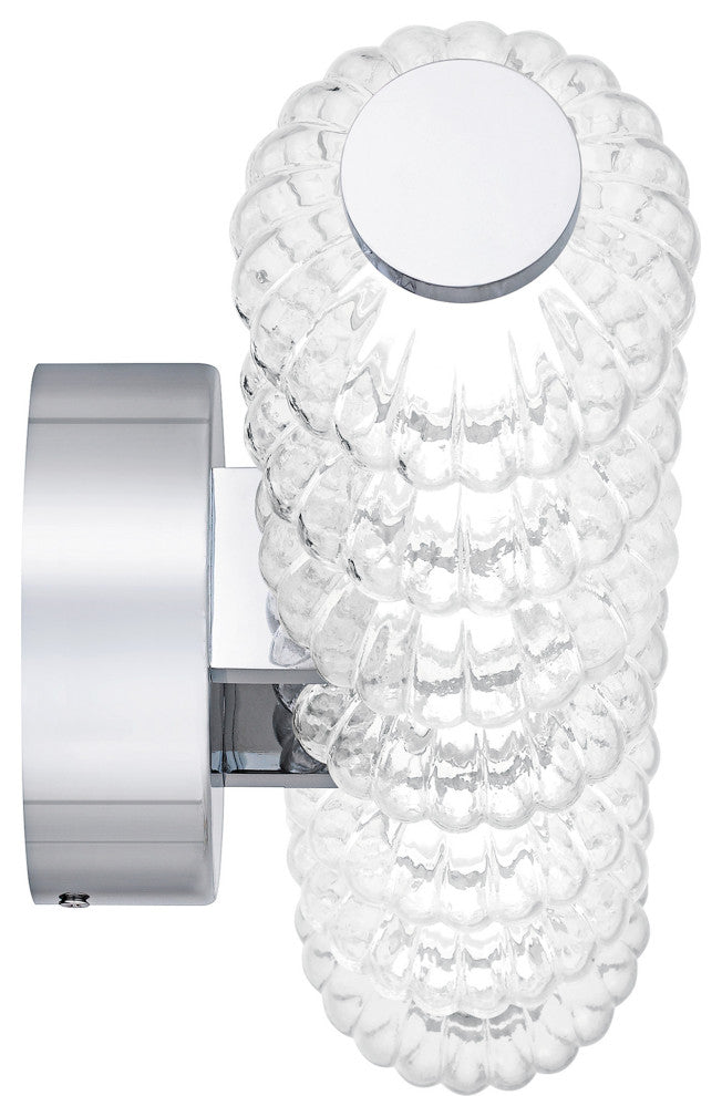 Quoizel PCELW8525 Elway 7 Light 25"W LED Bath Bar - Polished Chrome