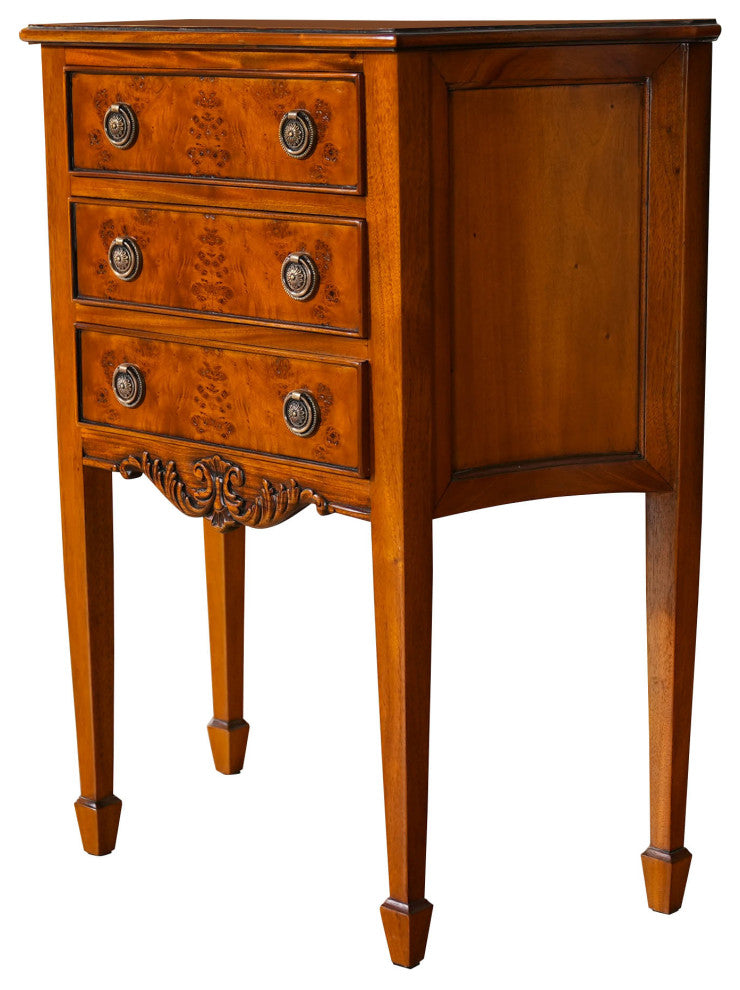 NOC083 Burled Commode