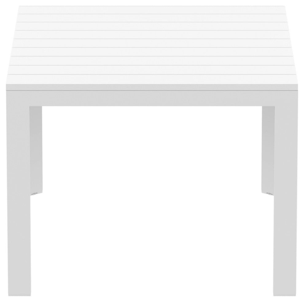 Atlantic Dining Table 55, 83" Extendable White