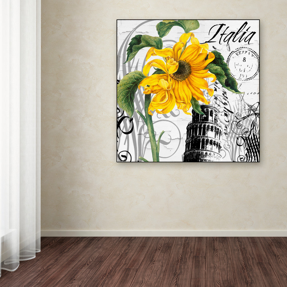 Color Bakery 'Italia I' Canvas Art, 35"x35"