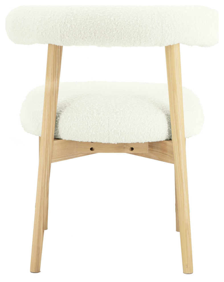 Spara Boucle Side Chair, Cream