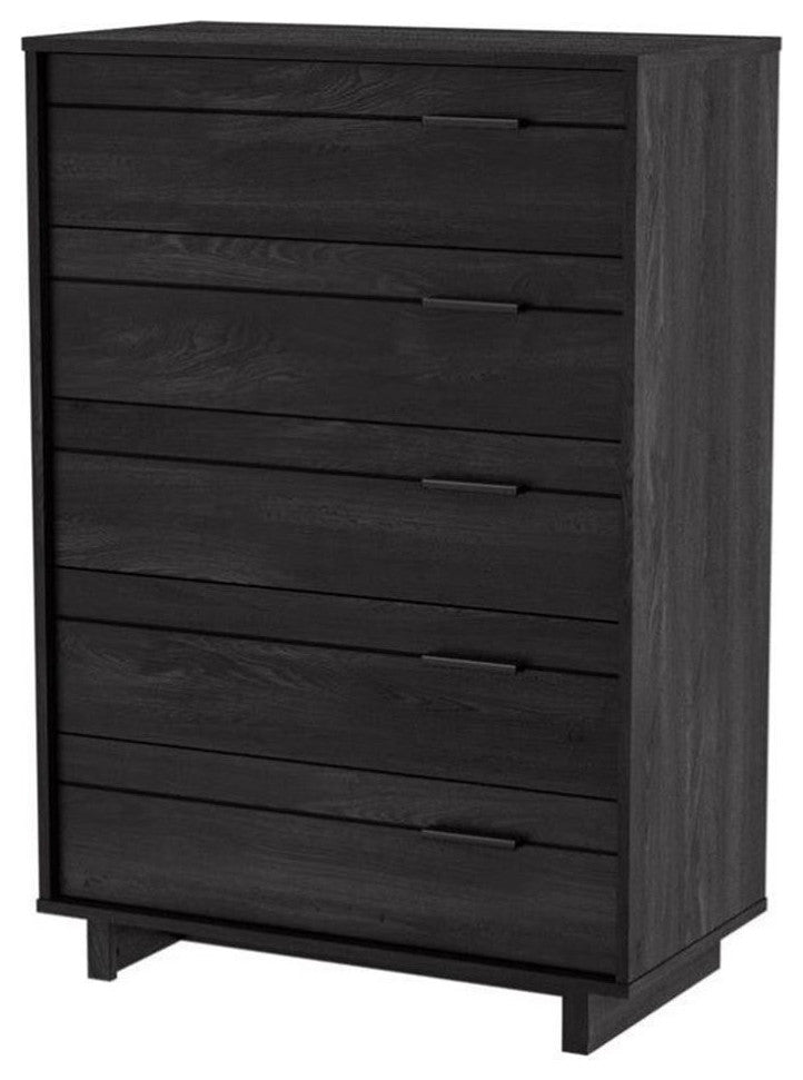 South Shore Fynn Chest in Gray Oak