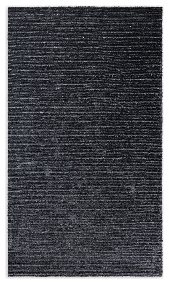 2" x 8" Gray Modern Shimmery Runner Rug