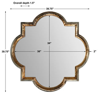 Uttermost Lourosa Mirror, Gold