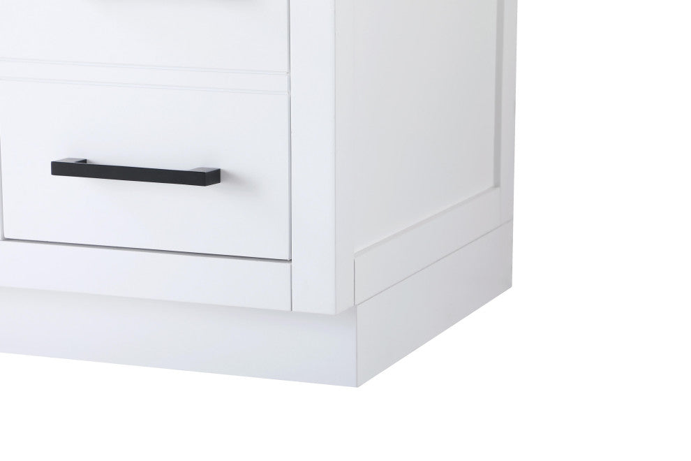 Home Living 54" Single Bathroom Vanity, White