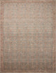 Angela Rose x Loloi Aubrey Blue / Terracotta 2'-6" x 7'-6" Runner Rug