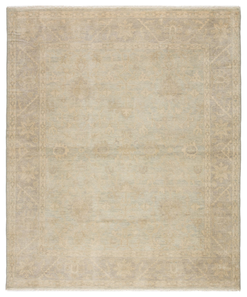 Jaipur Living Verity Knotted Oriental Gray/Cream Area Rug, 10'x14'