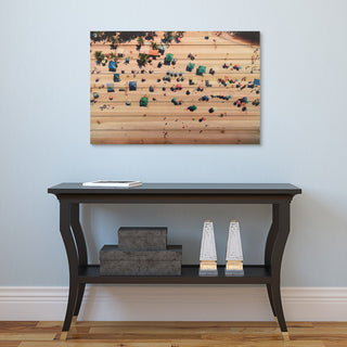 Beach Side Digital Print on Solid Wood Wall Art