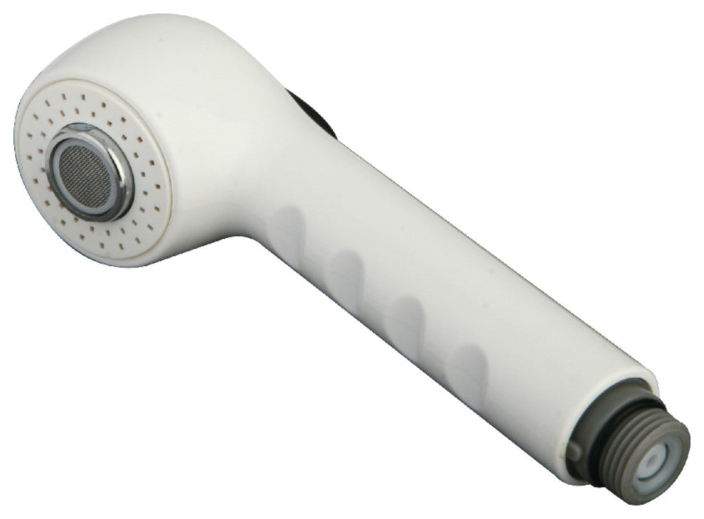 Gourmet Scape Soft Button Pull-Out Kitchen Faucet Sprayer, White