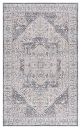 Safavieh Arizona Machine-Washable Collection ARZ249 Rug, Beige/Grey, 6'x9'