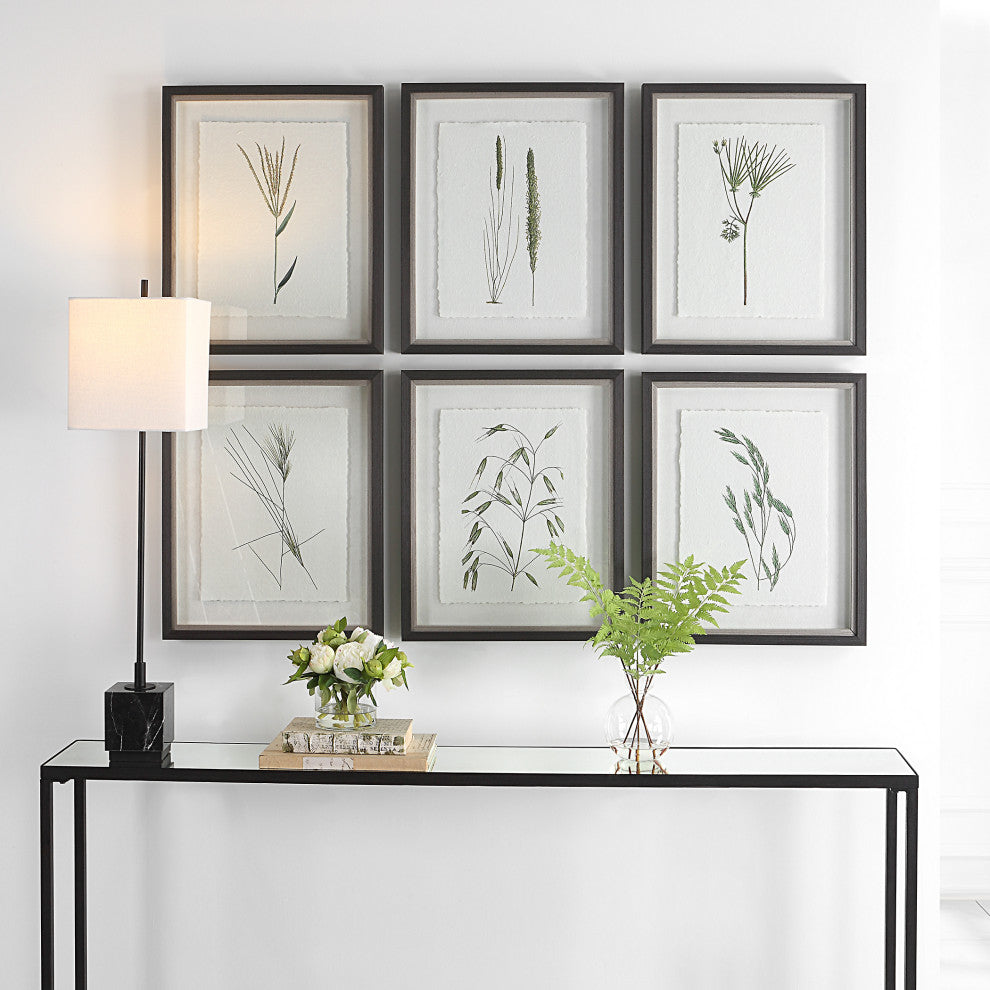 Uttermost Forest Finds Framed Prints, Set of 6