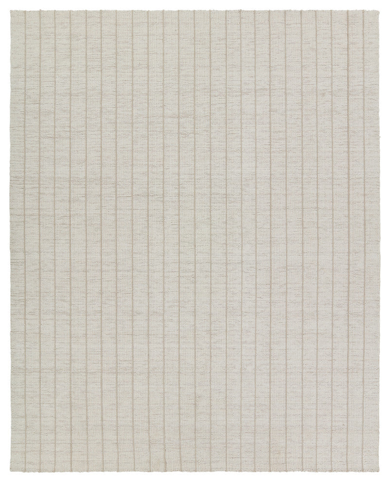 Jaipur Living Highgate Handmade Striped Cream/ Light brown Area Rug 5'X8'