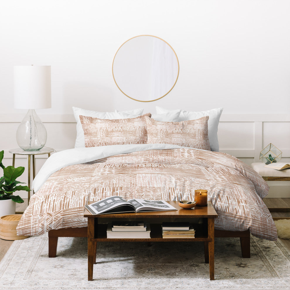 Pimlada Phuapradit Woven Line Duvet Cover Set, Queen