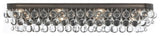 Crystorama Calypso 8 Light Bathroom/Vanity Light, Vibrant Bronze