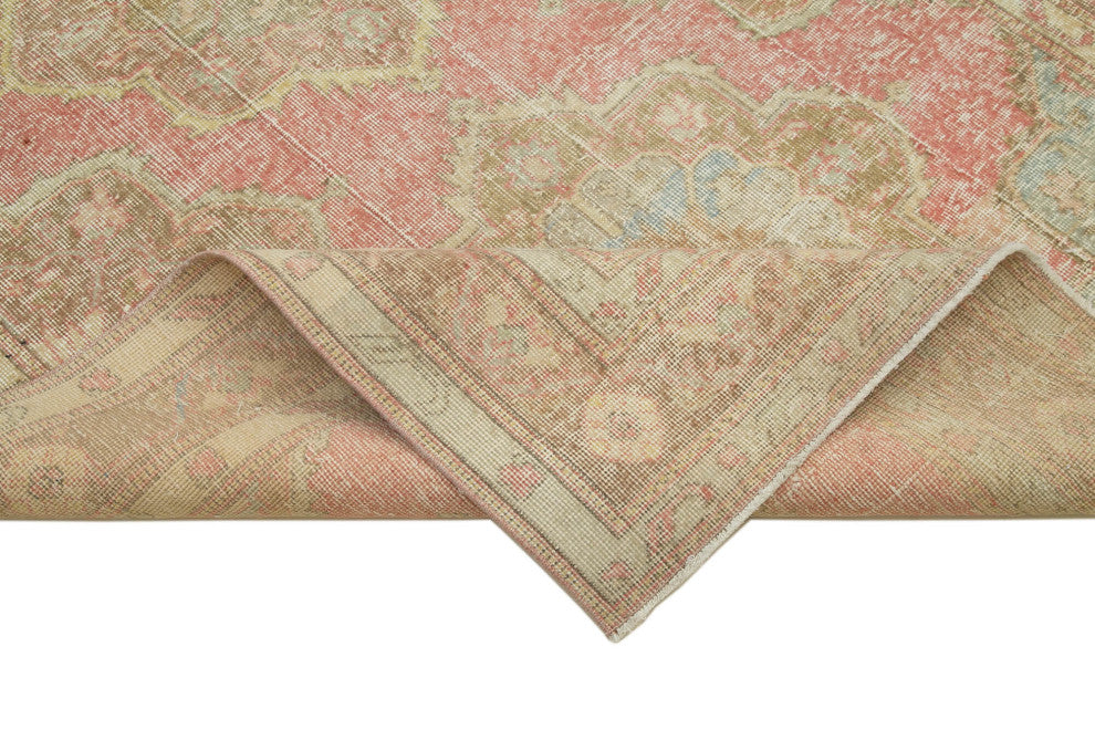 Rug N Carpet - Handmade Turkish 4' 8" x 12' 7" Unique Runner Rug