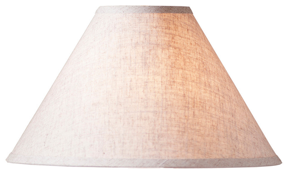 12.5-Inch Ivory Linen Shade