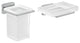 Wall Hung Bathroom Accessory Set