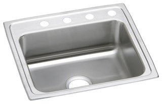 PSR25213 Celebrity Stainless Steel 25" x 21-1/4" x 7-1/2", Drop-in Sink