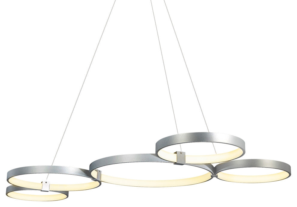 Capella LED Chandelier, Silver
