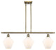 Innovations 516-3I-AB-G651-8-LED 3-Light Island Light, Antique Brass