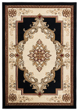 United Weavers Bristol Fallon Black Area Rug 5'3x7'6