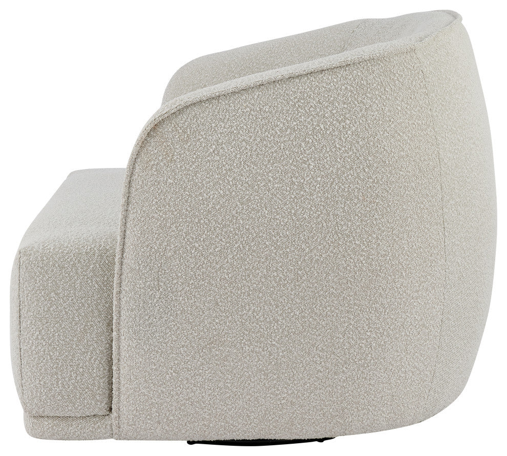 Steward Fabric Swivel Accent Chair