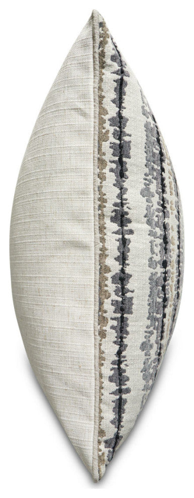 Explorer Antigua 21" Square Pillow, Set of 2, Coal Gray