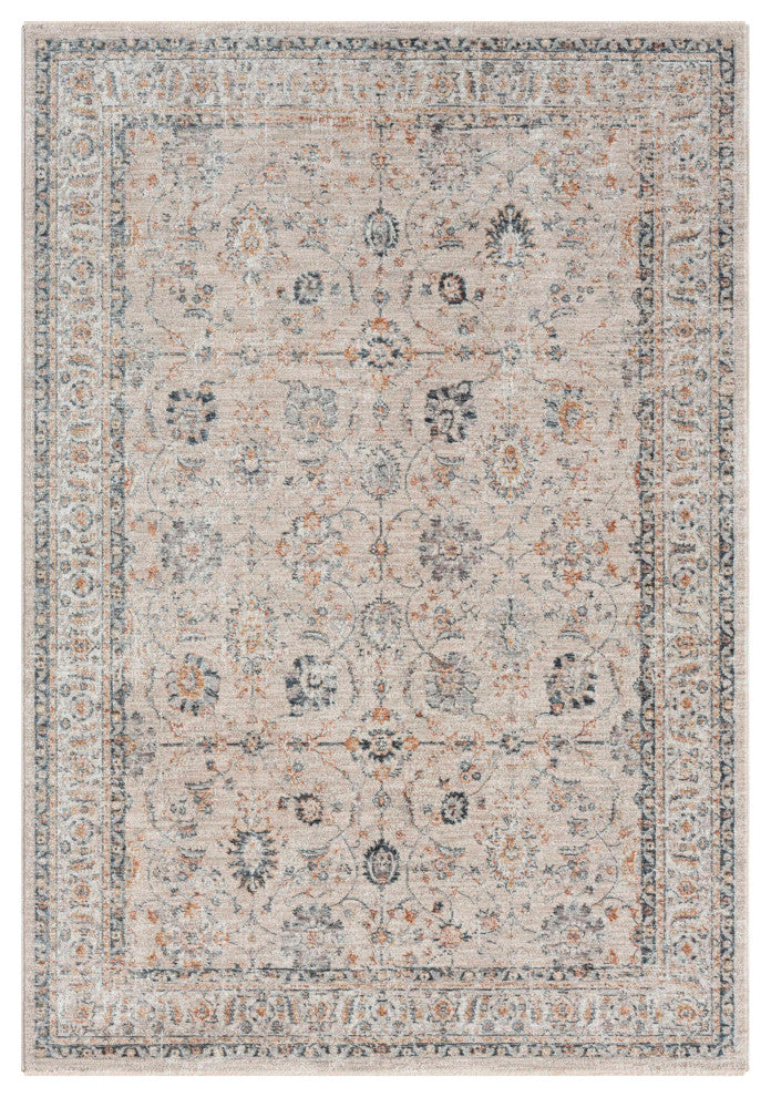 Manor Sarouk Machine Made Indoor Area Rug, 2'x3', Blue