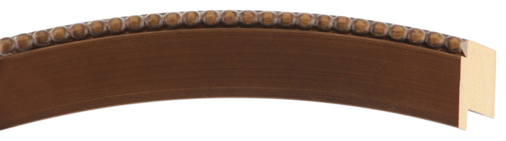 Vienne Framed Mantel Mirror, Crescent Cathedral, 38.4"x27.4", Autumn Bronze