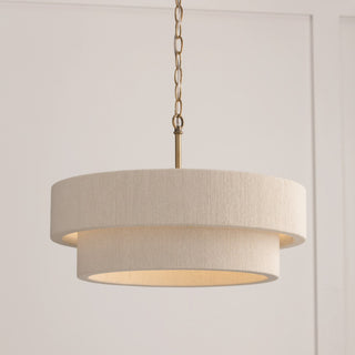 Capital Lighting Delaney 4-Light Pendant 349841MA Matte Brass