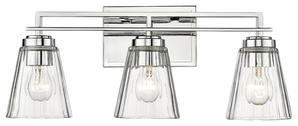 Z-LITE 3-Light Vanity, Chrome