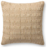 Loloi PLL0188 Tan 20'' x 20'' Cover Only