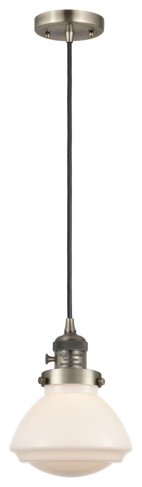 INNOVATIONS 201CSW-AB-G321 1-Light Mini Pendant Antique Brass