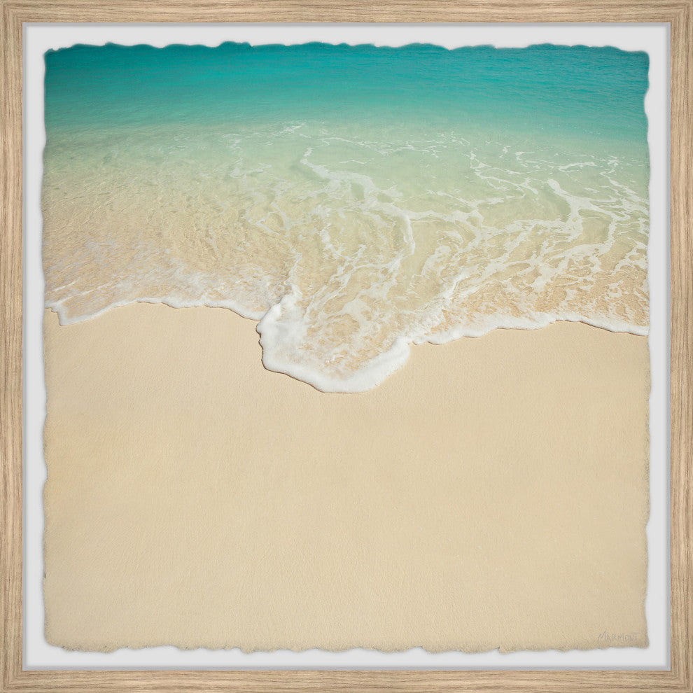 "Summer Never Ends" Framed Painting Print, 18x18