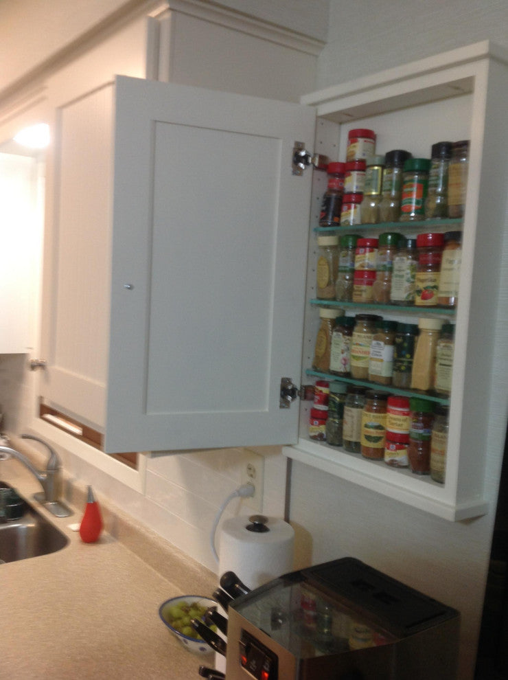 Sandalwood On the Wall Primed Cabinet 31.5h x 15.5w x 4.25d