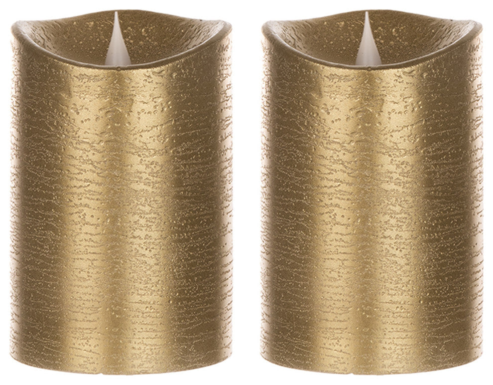 Simplux Designer LED Candle With remote, Set of 2