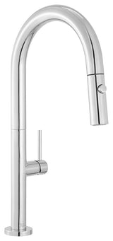 Chalet Single Handle, Pull-Down Kitchen Faucet, Chrome