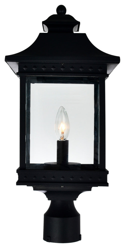 Cleveland 2 Light Black Outdoor Lantern Head