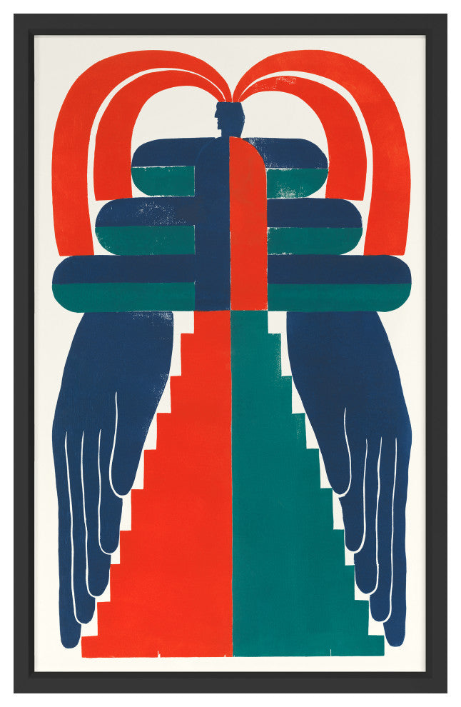 Industrial Revisited Fine Art Print, Black, 36"x23"