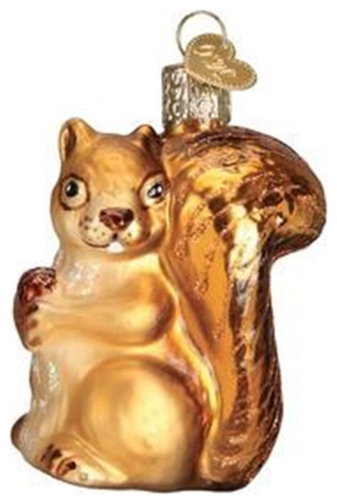 Old World Christmas 14025 Glass Blown Mini Woodland Animal Set Ornament