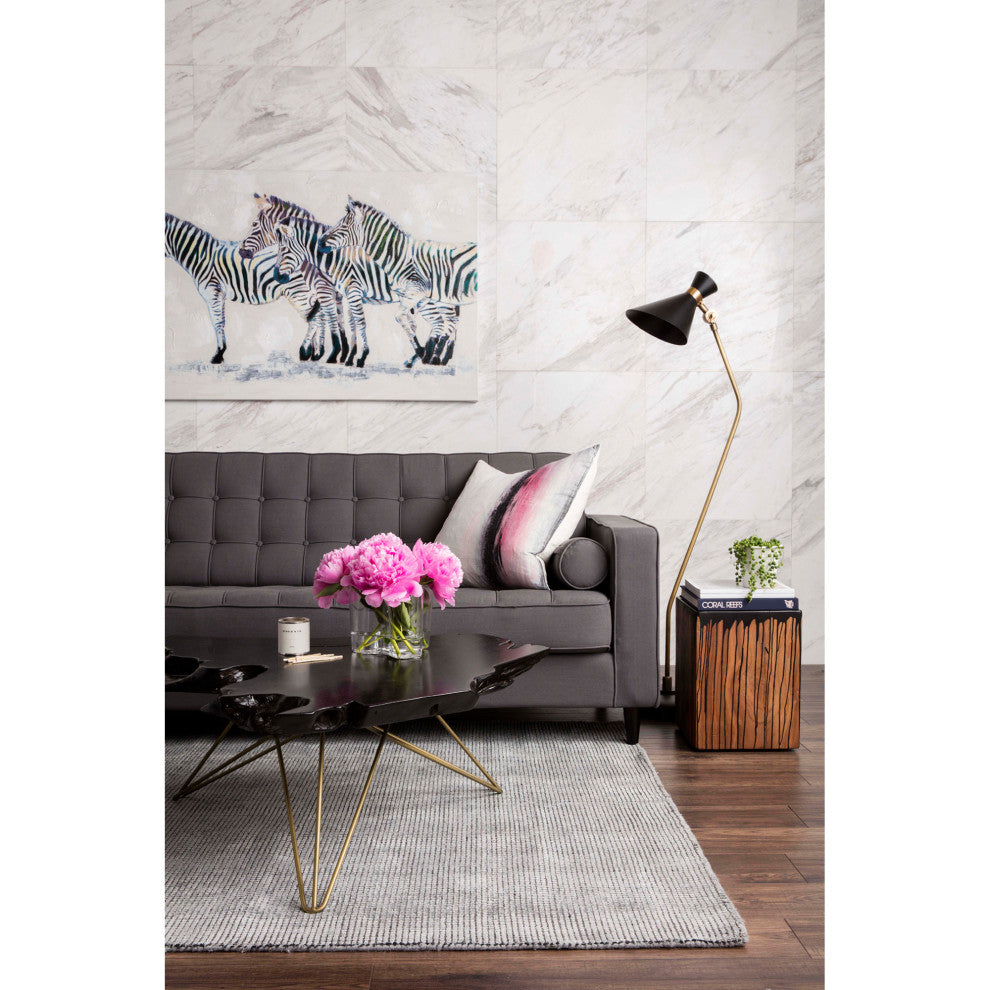 Contemporary Tectona Coffee Table Dark Brown - Brown