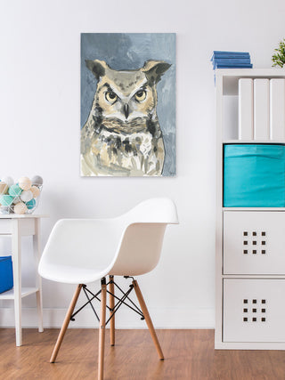 "What a Hoot" Painting Print on Wrapped Canvas, 24"x36"