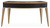 Malibu Crest Vanity/Writing Desk - Crotch Mahogany