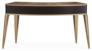 Malibu Crest Vanity/Writing Desk - Crotch Mahogany