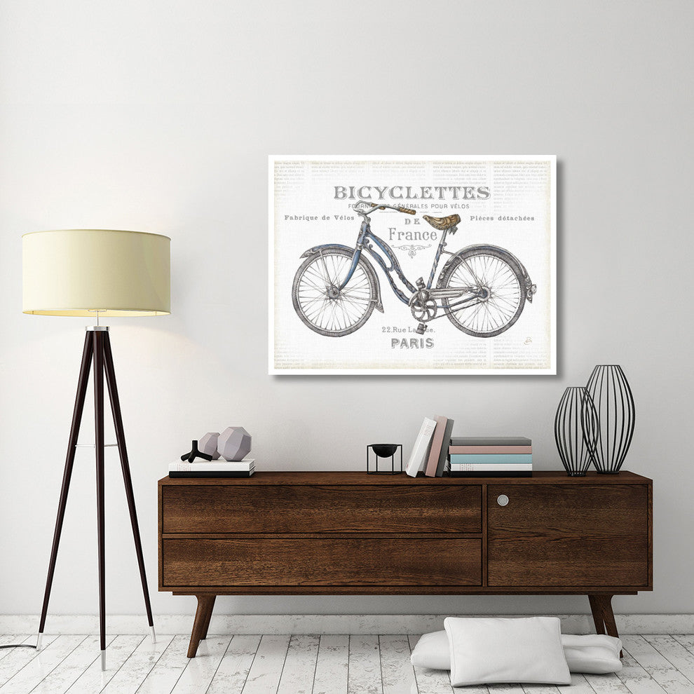 "Bicycles II v2" Digital Paper Print by Daphne Brissonnet, 50"x38"