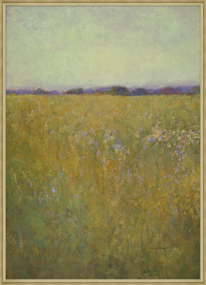 Green And Lavender, Giclee Reproduction Artwork