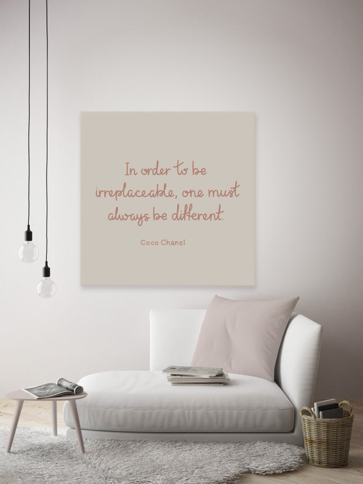 "Being Different" Painting Print on Wrapped Canvas, 12x12