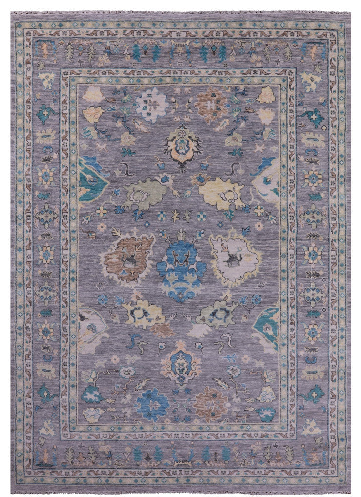 10' 1" X 14' 3" Turkish Oushak Hand-Knotted Rug - Q15639